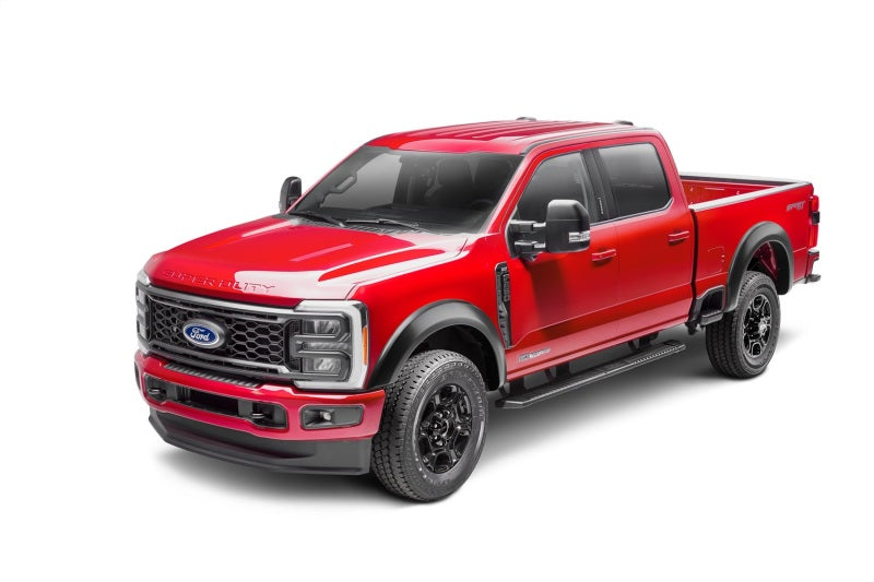 Bushwacker 20971-02 23-24 Ford F-250/350 SuperDuty Extend-A-Fender Style Flares 4pc - Black
