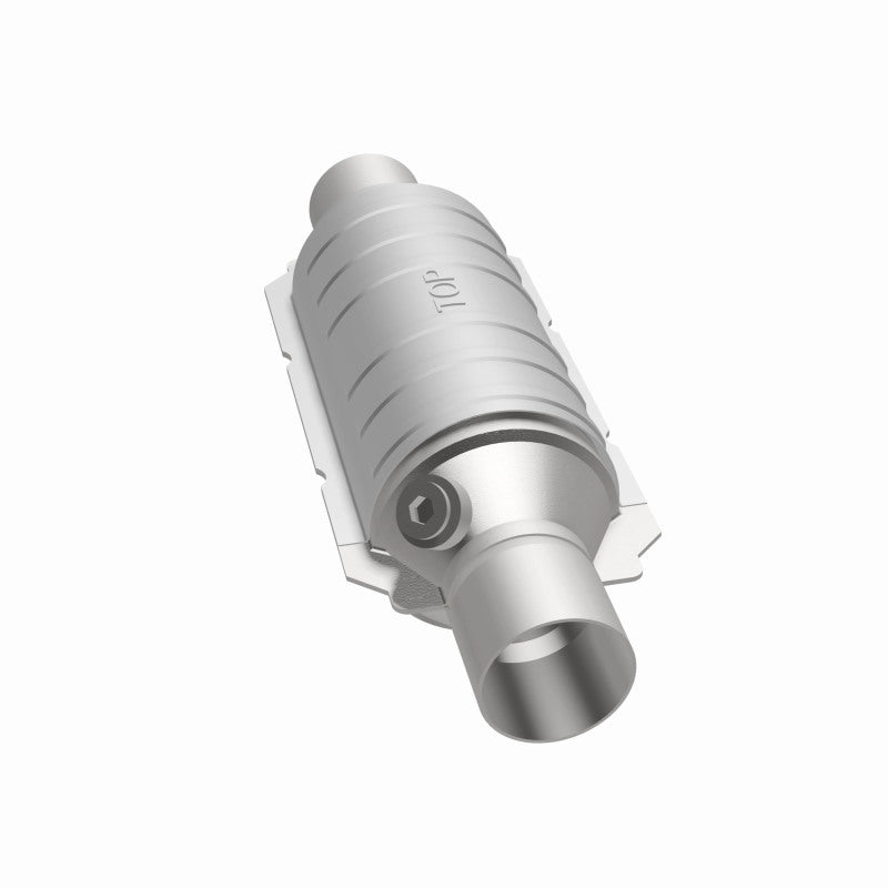 Magnaflow 51305 MagnaFlow Conv Univ 2.25in Inlet/Outlet Center/Center Round 11in Body L x 5.125in W x 15in Overall L