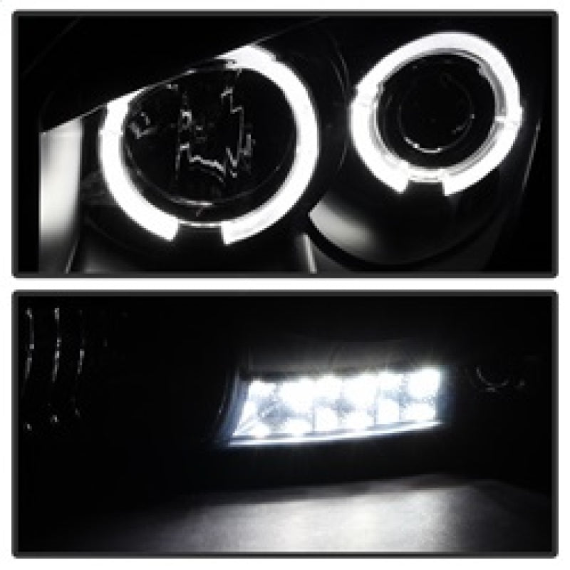 SPYDER 5078391 Spyder Dodge RAM 1500 06-08 06-09 Projector Headlights LED Halo LED Blk Smke PRO-YD-DR06-HL-BSM
