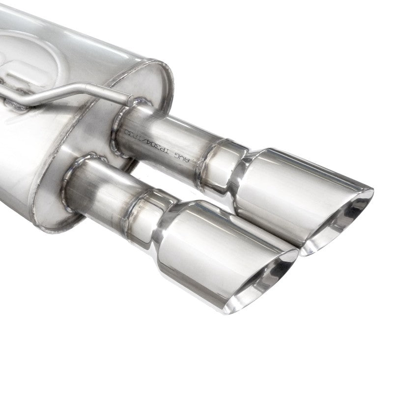 Stainless Works PG8CBFC 2008-09 Pontiac G8 GT 3in Catback Systemt X-Pipe Turbo Chambered Muffler 3.5in Tips
