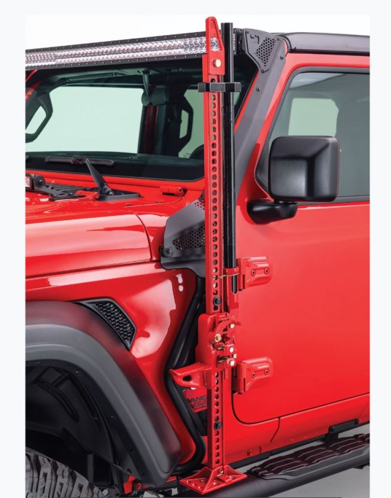 Go Rhino 701001T 18-20 Jeep Wrangler JL/JLU/Gladiator JT Exterior Jack Mount
