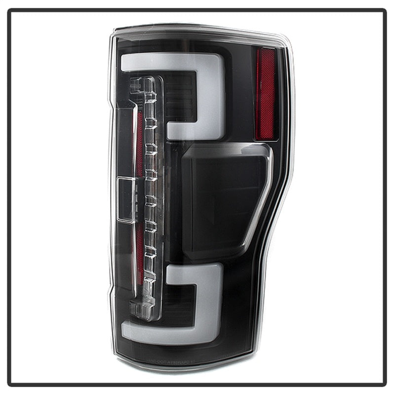 SPYDER 5085610 Spyder 17-18 Ford F250 (w/Blind Spot Sens./LED Model Only) LED Tail Lights-Blk ALT-YD-FS17BS-LED-BK