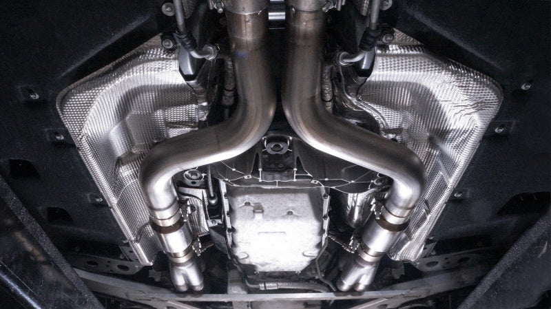 Stainless Works CTSV16HCAT 2016-18 Cadillac CTS-V Sedan Headers 2in Primaries 3in Catted Leads Into X-Pipe