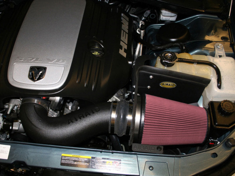 Airaid 351-199 06-10 Charger / 05-08 Magnum 5.7/6.1L Hemi CAD Intake System w/ Tube (Dry / Red Media)