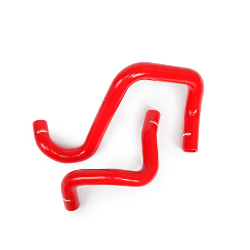 Mishimoto MMHOSE-WR6-12RD 2012+ Jeep Wrangler 6cyl Red Silicone Hose Kit