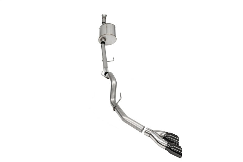CORSA Performance 21157BLK Corsa 2021-2024 Ford F-150 SuperCab/6.5in Bed 5.0L V8 Sport Cat-Back Single Side Exit-BlackPVD