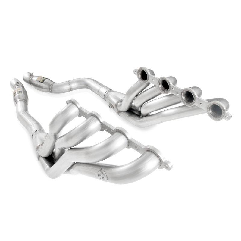 Stainless Works CTSV9HCATSW 2009-15 Cadillac CTS-V Headers 2in Primaries High-Flow Cats 3in Leads X-Pipe