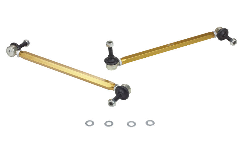 Whiteline KLC105 02-06 R53 & 06+ R56 Mini Cooper S Front Swaybar link kit-adjustable ball end links
