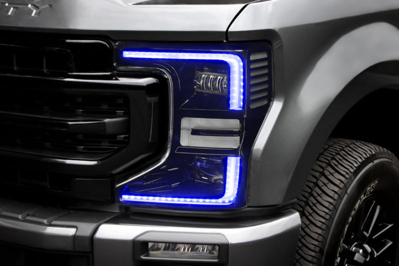 ORACLE Lighting 1449-332 Oracle 2022 Ford F250/350 Super Duty Dynamic ColorSHIFT Headlight DRL Kit w/Switchback SEE WARRANTY