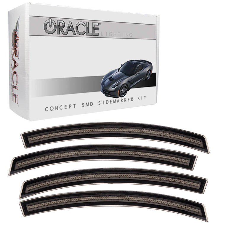 ORACLE Lighting 2392-020 Oracle Chevrolet Corvette C7 Concept Sidemarker Set - Tinted - No Paint SEE WARRANTY