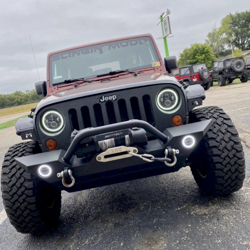 ORACLE Lighting 5769-335 Oracle 7in High Powered LED Headlights - Black Bezel - ColorSHIFT - BC1 SEE WARRANTY