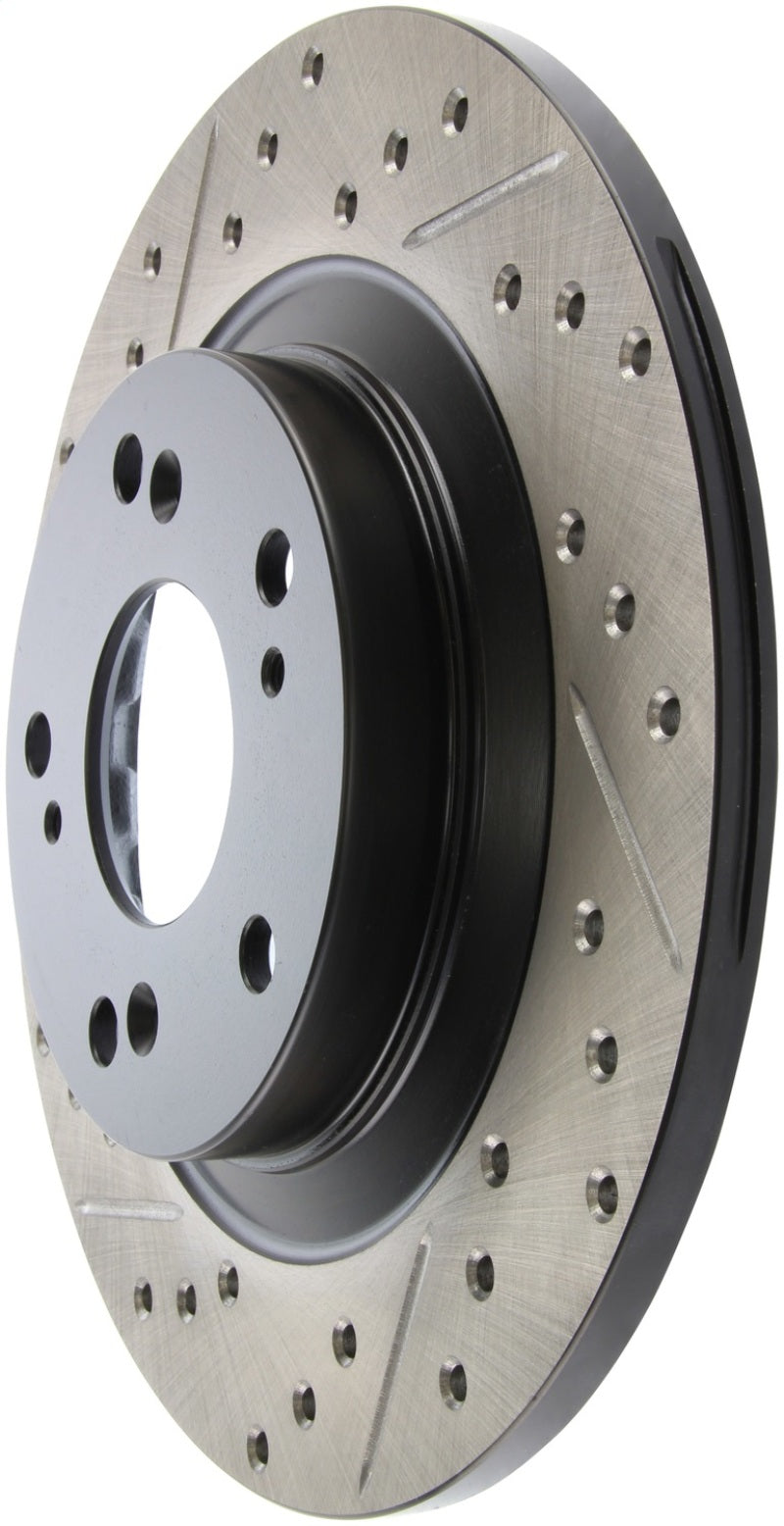 Stoptech 127.40050R StopTech 00-09 S2000 Slotted & Drilled Right Rear Rotor