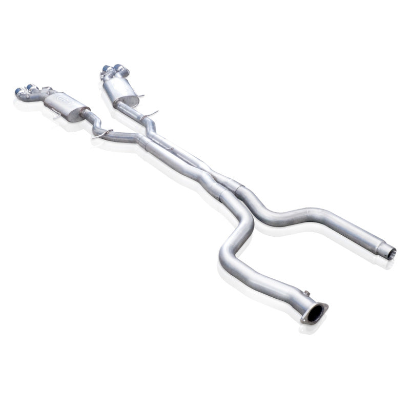 Stainless Works CTSV16CB 2016-18 Cadillac CTS-V Sedan Catback System Resonated X-Pipe Dual-Mode Mufflers