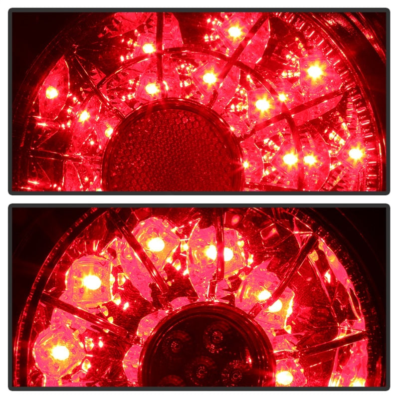 SPYDER 5085061 Spyder 01-03 Lexus IS300 LED Tail Lights - Red Clear ALT-YD-LIS300-LED-SET-RC