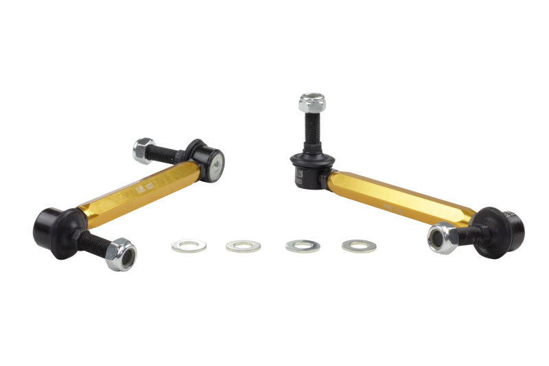 Whiteline KLC180-195 Universal Sway Bar Link Assembly Heavy Duty Adjustable Ball/Ball Style