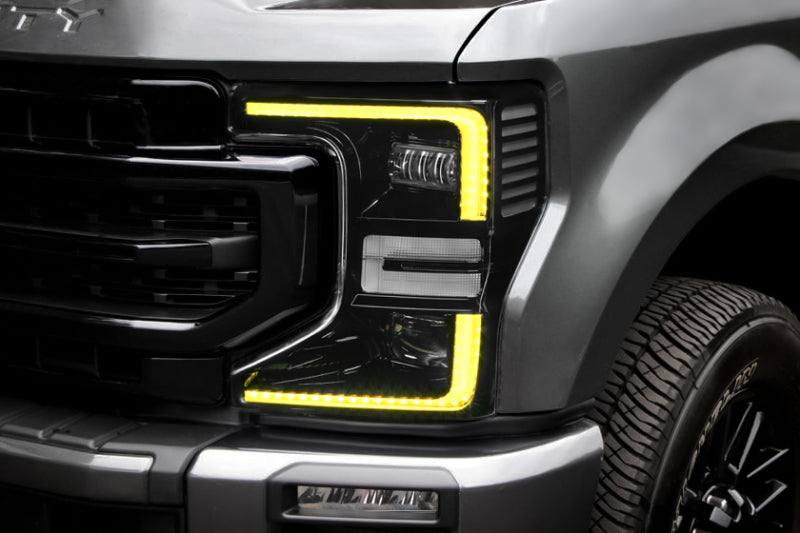 ORACLE Lighting 1449-332 Oracle 2022 Ford F250/350 Super Duty Dynamic ColorSHIFT Headlight DRL Kit w/Switchback SEE WARRANTY