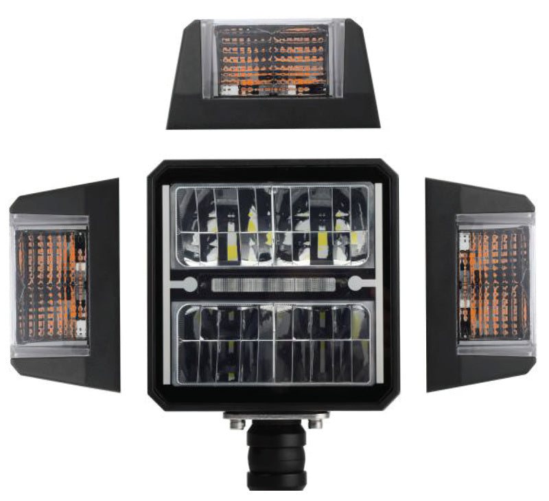 ORACLE Lighting 2914-001 Oracle Lighting Multifunction LED Plow Headlight with Heated Lens 5700K SEE WARRANTY
