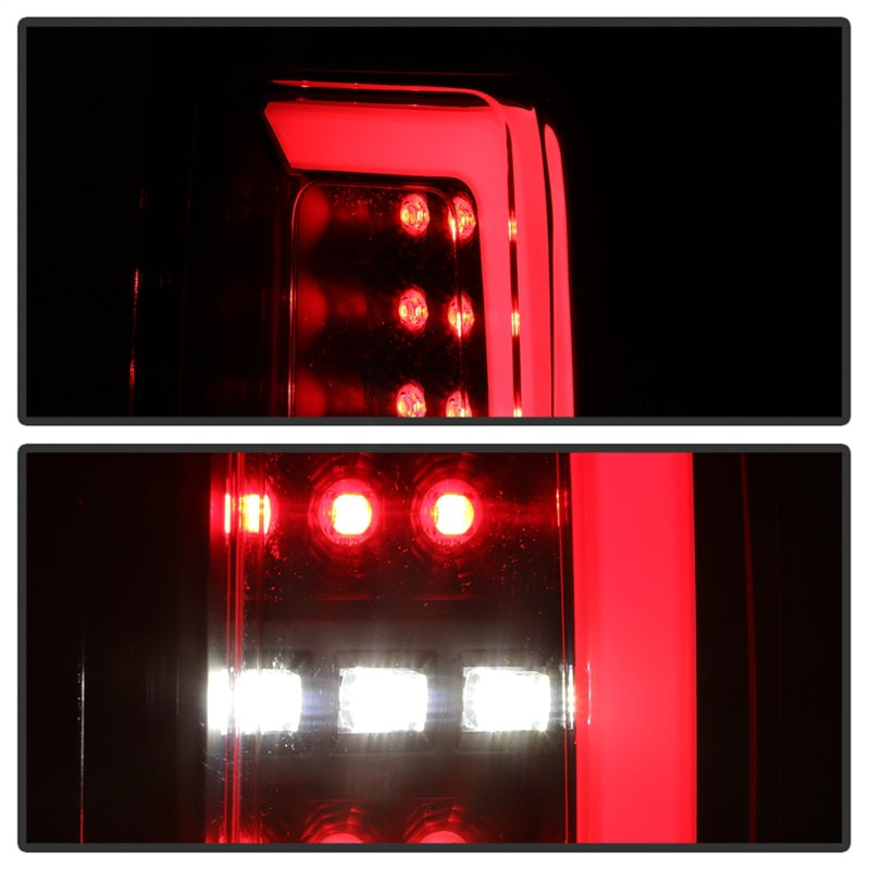 SPYDER 5084576 Spyder Chevy Colorado 2015-2017 Light Bar LED Tail Lights - Black ALT-YD-CCO15-LED-BK