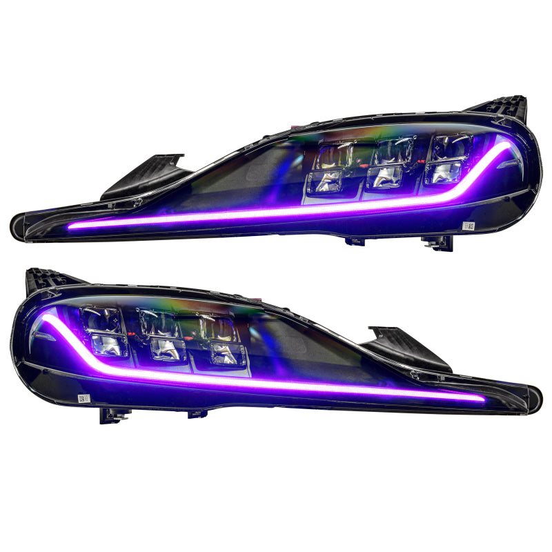 ORACLE Lighting 1400-335 Oracle 20-21 Toyota Supra GR RGB+A Headlight DRL Kit - ColorSHIFT w/ BC1 Controller SEE WARRANTY