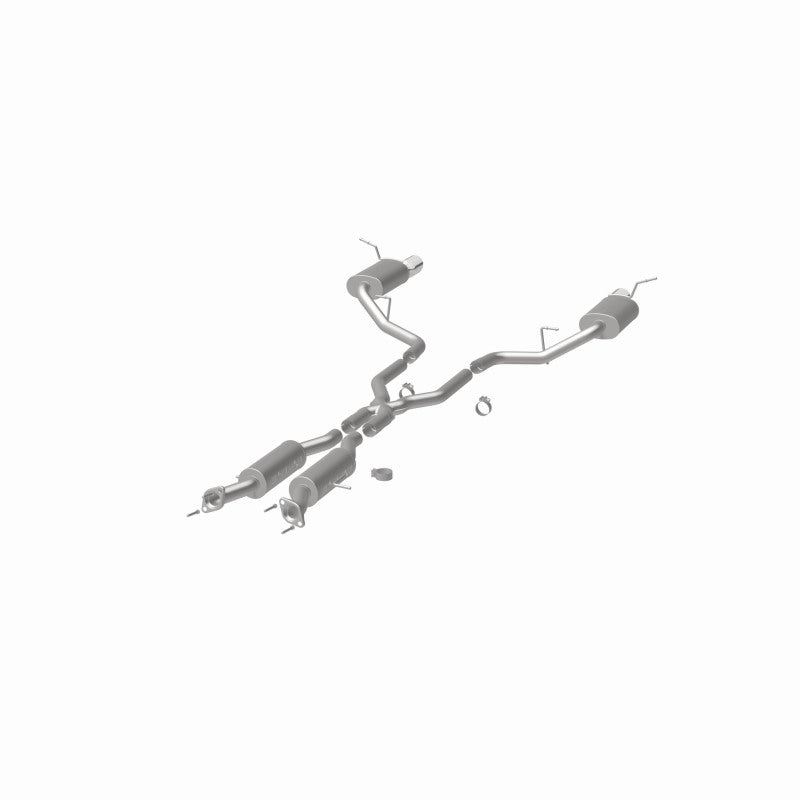 Magnaflow 15068 MagnaFlow 11-12 Dodge Durango V8 5.7L Dual Split Rear Exit Stainless Cat Back Performance Exhaust