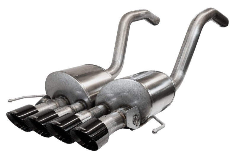 CORSA Performance 14777BLK Corsa 2015-2019 Chevrolet Corvette C7 Z06 6.2L 2.75in Xtreme Axle-Back w/ Dual NPP & Quad Black Tips