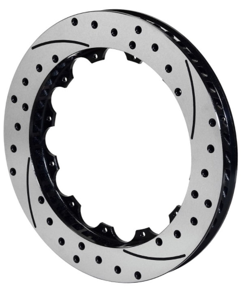 Wilwood 160-7798-BK Rotor-SRP48 SPC-37-RH-BLK-Drill 13.06 x 1.25 - 12 on 8.75in