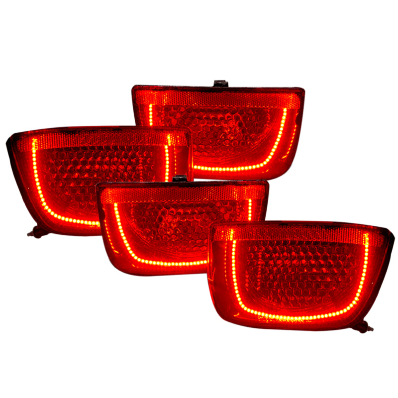 ORACLE Lighting 2534-003 Oracle Chevy Camaro 10-13 Afterburner 2.0 Tail Light Halo Kit - Red SEE WARRANTY