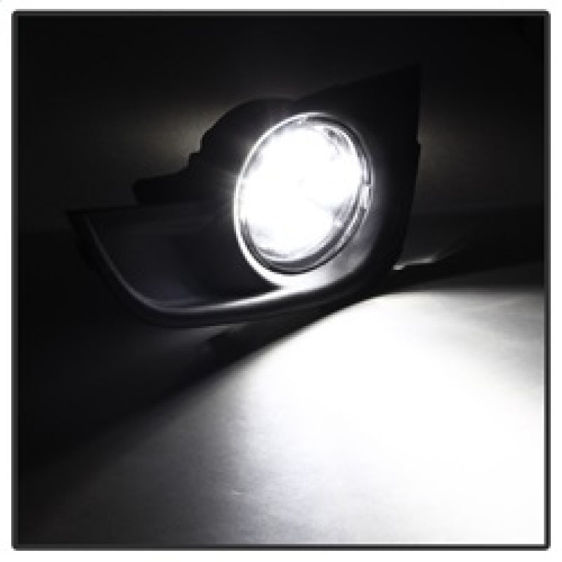 SPYDER 9031649 Spyder Nissan Altima 2013-2015 Sedan Daytime DRL LED Running Fog Lights w/Switch Clear FL-DRL-NA13-C