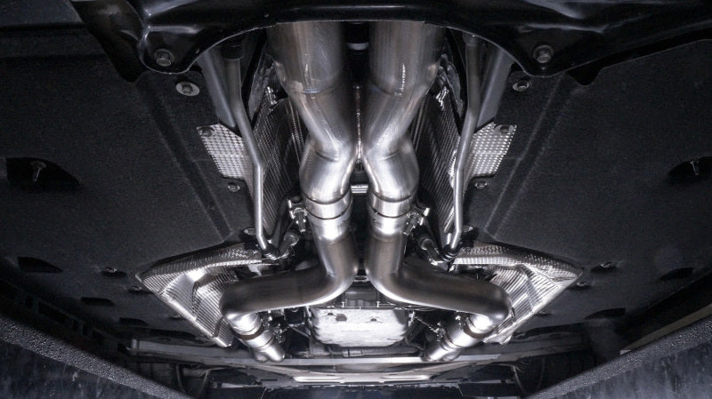 Stainless Works CTSV16HCAT 2016-18 Cadillac CTS-V Sedan Headers 2in Primaries 3in Catted Leads Into X-Pipe