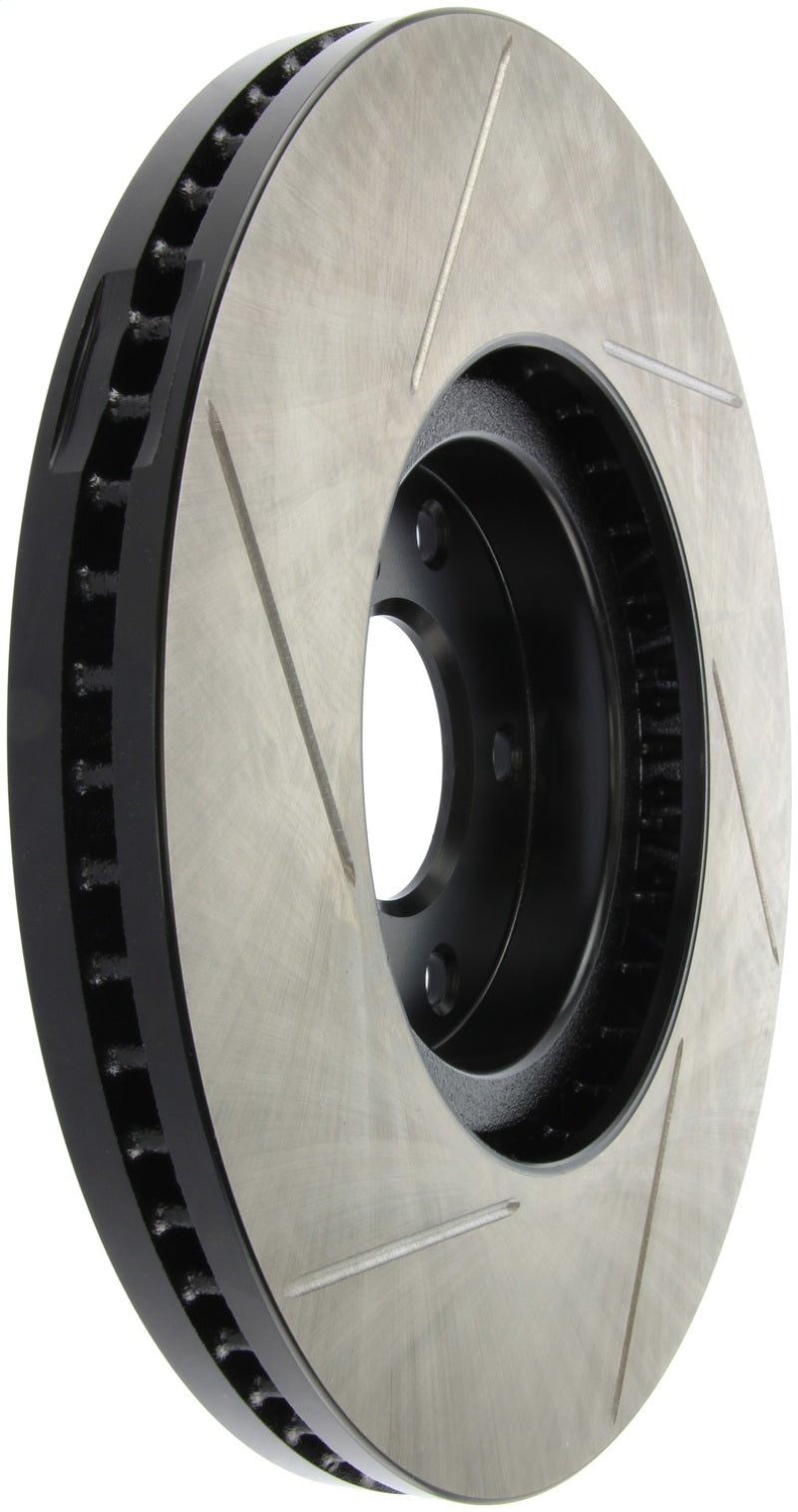Stoptech 126.42095SL StopTech Power Slot 07-08 Infiniti G35 2WD / 08 G37 Coupe SportStop Slotted Front Left Rotor