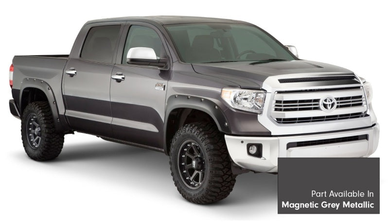 Bushwacker 30918-63 16-18 Toyota Tundra Fleetside Pocket Style Flares 4pc - Magnetic Grey