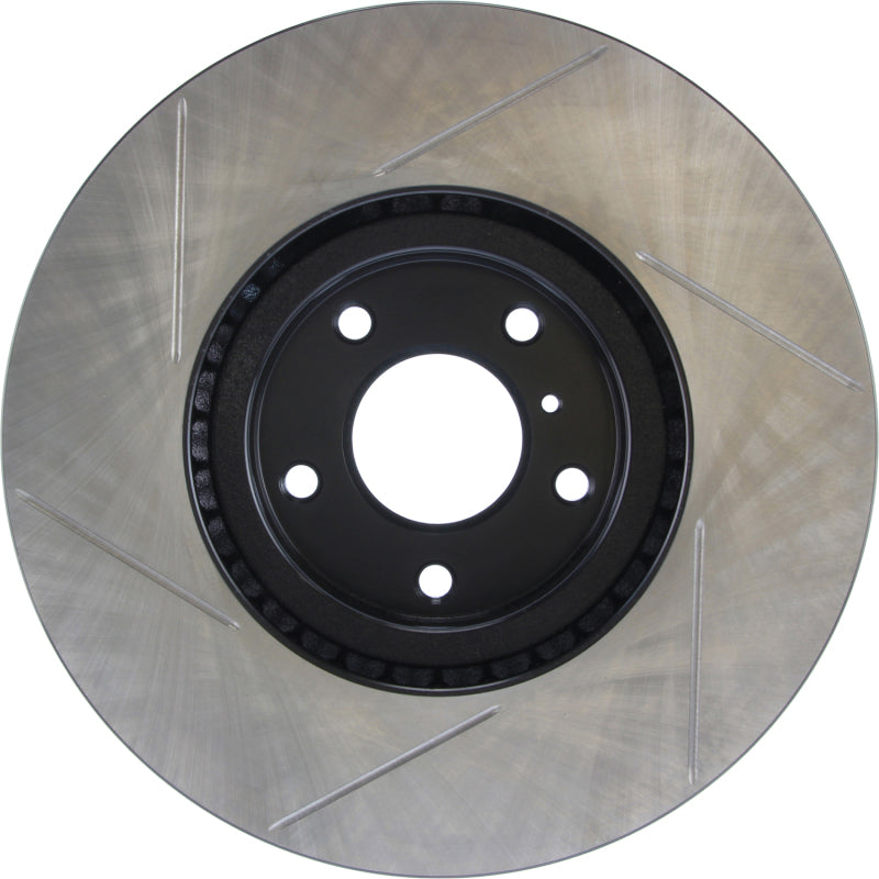Stoptech 126.42095SL StopTech Power Slot 07-08 Infiniti G35 2WD / 08 G37 Coupe SportStop Slotted Front Left Rotor