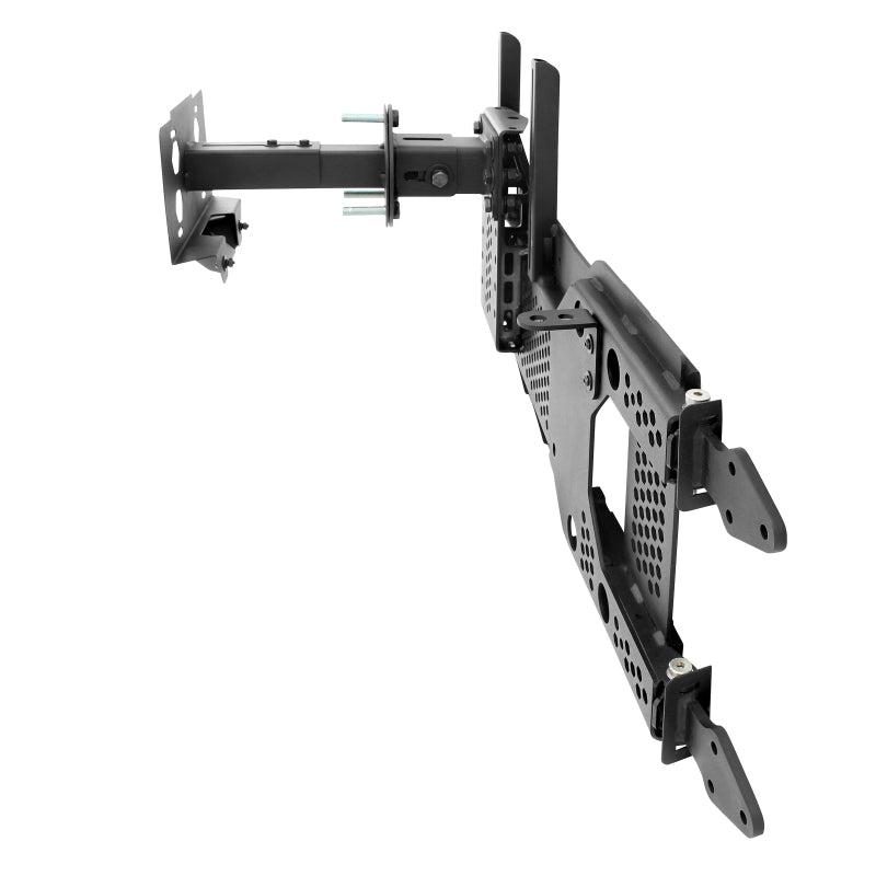 Go Rhino 27137T 08-22 Jeep Wrangler JL/JLU Body Mount Spare Tire Carrier - Tex. Blk