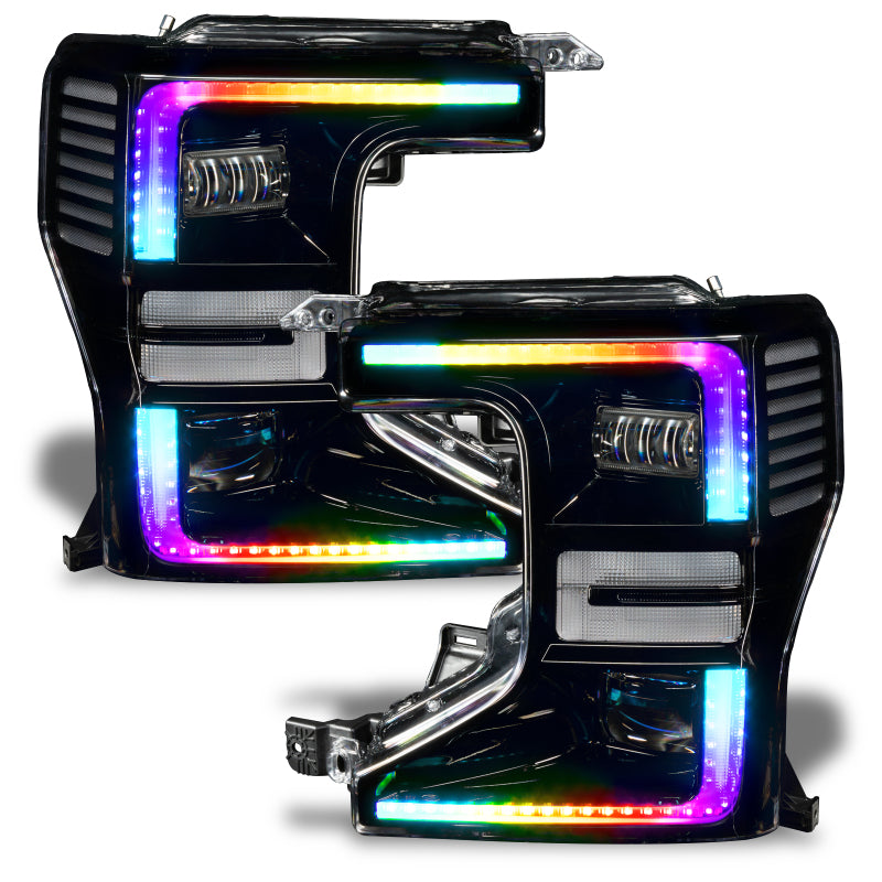 ORACLE Lighting 1449-332 Oracle 2022 Ford F250/350 Super Duty Dynamic ColorSHIFT Headlight DRL Kit w/Switchback SEE WARRANTY