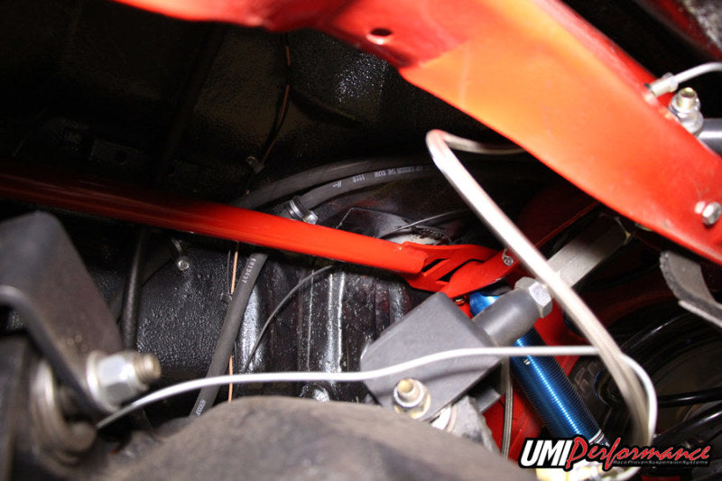 UMI Performance 4058-R 68-72 GM A-Body Rear Shock Tower Brace Bolt In