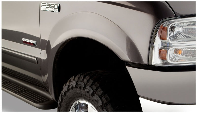 Bushwacker 20909-02 99-07 Ford F-250 Super Duty Styleside OE Style Flares 4pc - Black