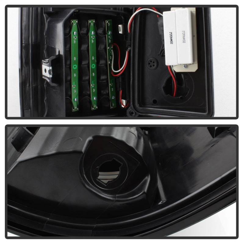 SPYDER 9038488 xTune 09-18 Dodge RAM 1500 LED Tail Lights - Black Smoke (ALT-ON-DR09-LBLED-BSM)