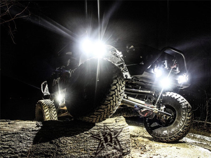 Rigid Industries 400293 Rock Light Kit- Amber (6 lights)