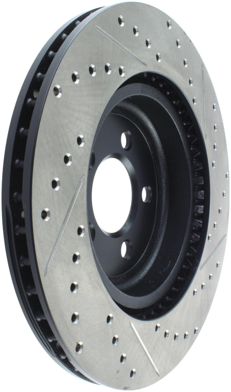Stoptech 127.63061R StopTech 05-09 Chrysler 300 (5.7L V8 exc SRT-8) Front Right Slotted & Drilled Rotor