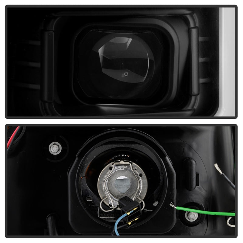 SPYDER 5088260 Spyder GMC Yukon 07-14/Denali 07-14 /XL 07-14 V2 Projector Headlights - Black PRO-YD-GY07V2SI-BK