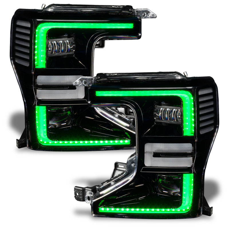 ORACLE Lighting 1449-332 Oracle 2022 Ford F250/350 Super Duty Dynamic ColorSHIFT Headlight DRL Kit w/Switchback SEE WARRANTY