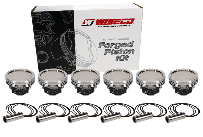 Wiseco K643M96 Nissan VQ37 1.198inch CH -15.5cc R/Dome 9:1 Piston Shelf Stock Kit