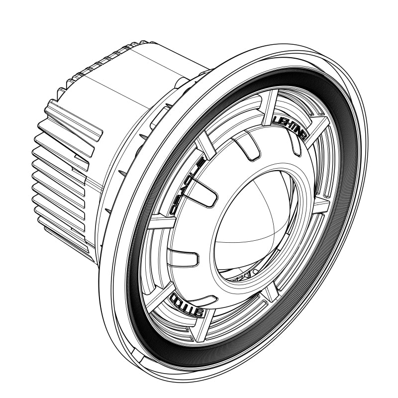 ORACLE Lighting 5876-023 0718 Jeep Wrangler JK Oculus 7in Switchback BiLED Projector Headlights SEE WARRANTY