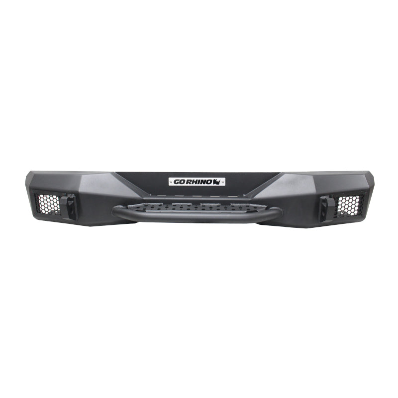 Go Rhino 371100T 18-20 Jeep Wrangler JL/JLU Rockline Rear Stubby Bumper