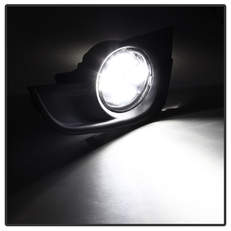 SPYDER 9031649 Spyder Nissan Altima 2013-2015 Sedan Daytime DRL LED Running Fog Lights w/Switch Clear FL-DRL-NA13-C