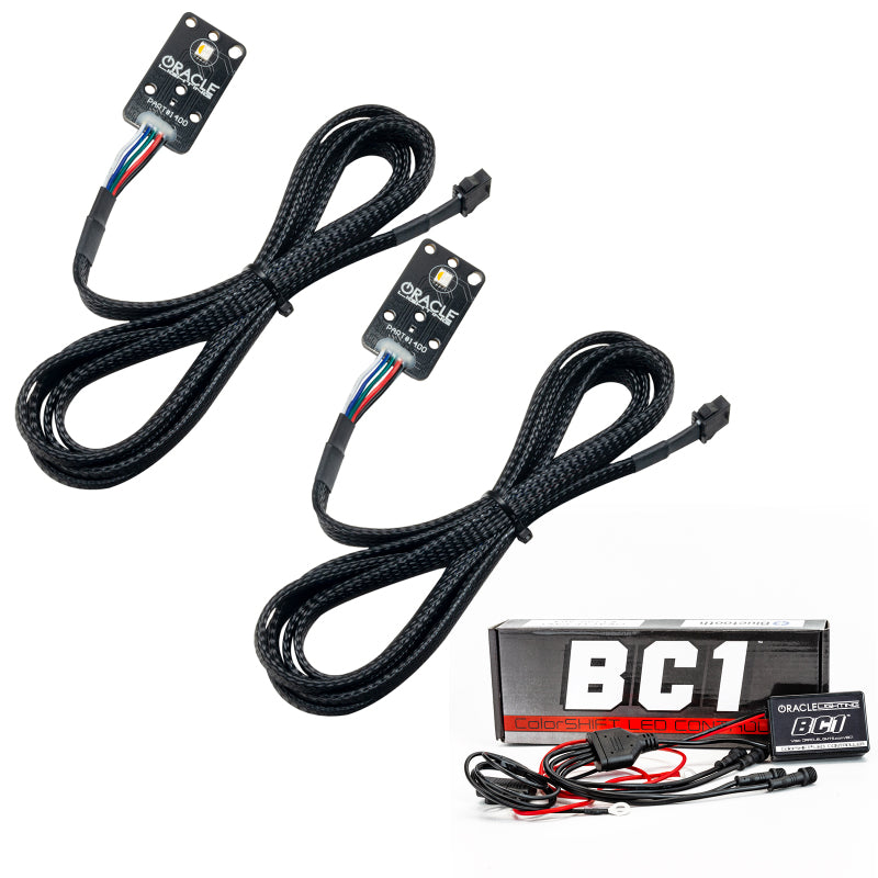 ORACLE Lighting 1400-335 Oracle 20-21 Toyota Supra GR RGB+A Headlight DRL Kit - ColorSHIFT w/ BC1 Controller SEE WARRANTY