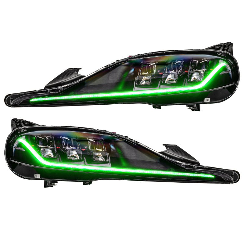 ORACLE Lighting 1400-504 Oracle 20-21 Toyota Supra GR RGB+A Headlight DRL Kit - ColorSHIFT w/ Simple Controller SEE WARRANTY
