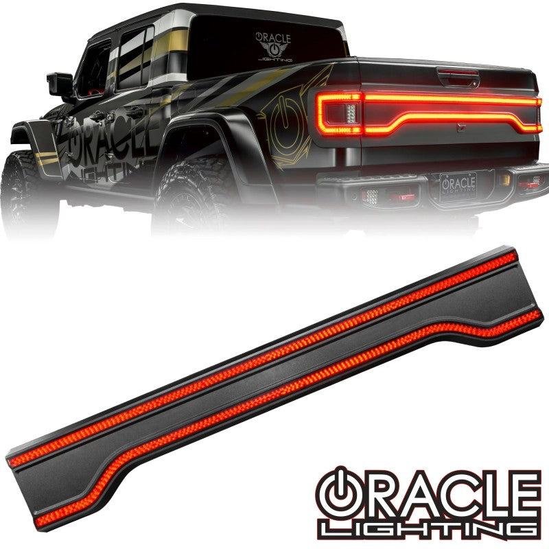 ORACLE Lighting 5918-504-T Oracle 20-23 Jeep Gladiator Racetrack Style LED Tail Gate Light - Tinted SEE WARRANTY
