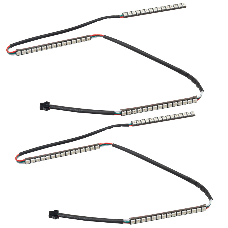 ORACLE Lighting 1335-332 Oracle 15-17 Ford Mustang V6/GT/Shelby Dynamic DRL w/ Halo Kit - ColorSHIFT - Dynamic SEE WARRANTY