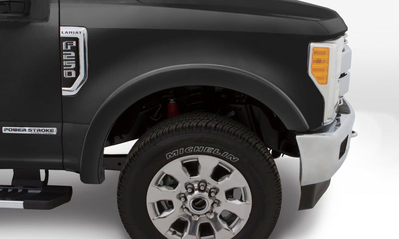 Bushwacker 20944-02 17-18 Ford F-250 Super Duty OE Style Flares 4pc - Black